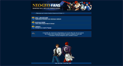 Desktop Screenshot of neogeofans.com